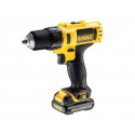 DCD710D2 DeWALT 12V 10 mm kompaktiškas suktuvas-gręžtuvas (2x2.0 Ah)