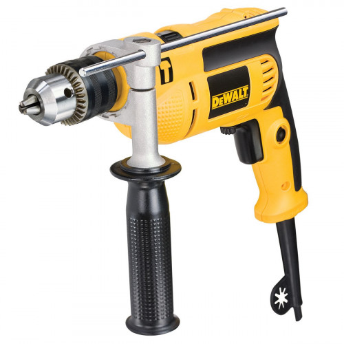 DWD024 DeWALT 650 W 13 mm smūginis gręžtuvas su griebtuvu