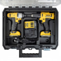 DCK211D2T DeWALT 12V įrankių rinkinys DCD710 + DCF815 (2x2.0 Ah) + DOVANA!