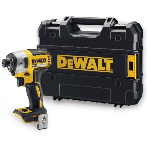 DCF887NT DeWALT 18V XR Li-Ion bešepetėlinis smūginis suktuvas