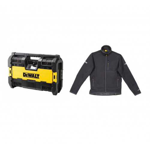 DWST1-75659 DeWALT TOUGHSYSTEM radijas + DWC104-001 Džemperis