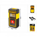 DCK266D2 DeWALT 18V XR veržliasukis + suktuvas gręžtuvas + DW030PL lazerinis atstumo matuoklis