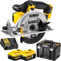 DCS391P2 DeWALT 18 V XR Li-Ion diskinis pjūklas + DCS331N 18 V XR Li-Ion siaurapjūklis