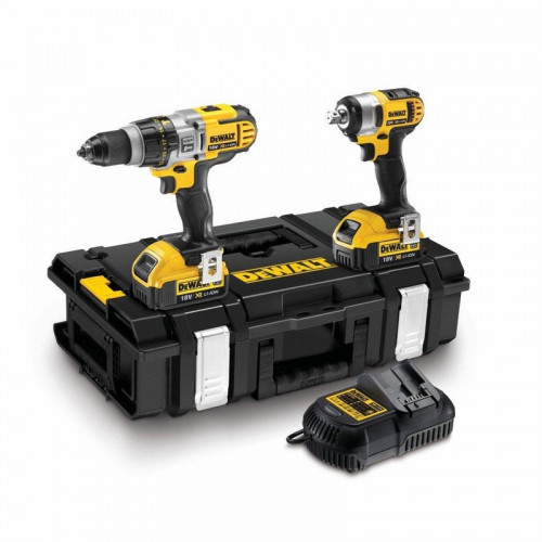 DCK295M2 DeWALT 18V suktuvų rinkinys (2x4.0 Ah)