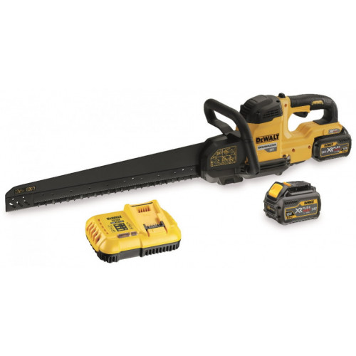 DCS398T2 DeWALT FLEXVOLT 54V tandeminis pjūklas (2x6.0 Ah)