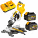 DCS777T2 DeWALT FLEXVOLT 54V skersinio pjovimo staklės (2x6.0 Ah)