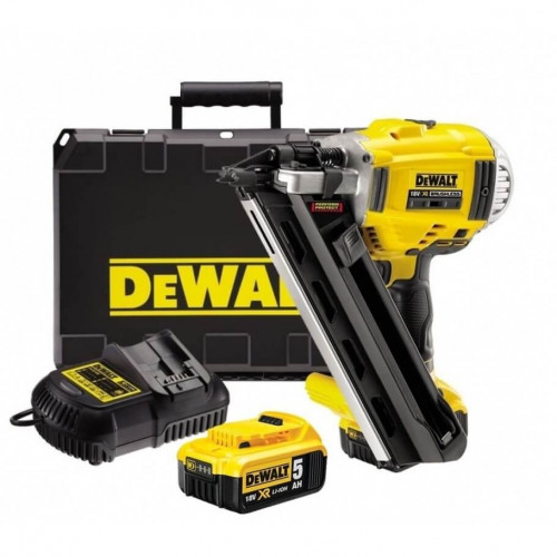 DCN692P2 DeWALT 18V 2 greičių viniakalė (2x5.0 Ah)