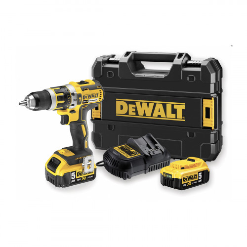 DCD795P2 DeWALT 18V suktuvas – smūginis gręžtuvas (2x5.0 Ah)