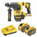 DCH333X2 DeWALT SDS-PLUS FLEXVOLT perforatorius 30mm + apsuginiai akiniai, pirštinės, vienkartiniai ausų kištukai
