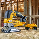 DCS334P2 DeWALT 18V siaurapjūklis + DCS570NT 18V diskinis pjūklas