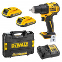 DCD708D2T DeWALT 18V akumuliatorinis suktuvas-gręžtuvas + DCF809N 18V smūginis suktukas + 1-70-321 dėžė