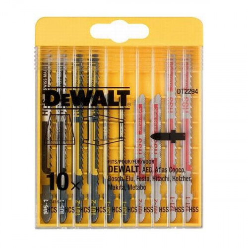 DT2294 DeWALT pjūklelių siaurapjūkliui rinkinys (10 vnt.)