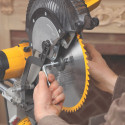 DWS780XPS DeWALT 305 mm slankus skersinis pjūklas + DWE7485 išilginio pjovimo staklės + DW733 reismusinės obliavimo staklės