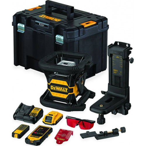 DCE080D1GS DeWALT 18V rotacinis lazerinis nivelyras