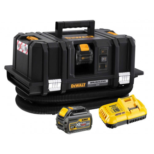 DCV586MT2 DeWALT FLEXVOLT 54V siurblys (2x6.0 Ah)