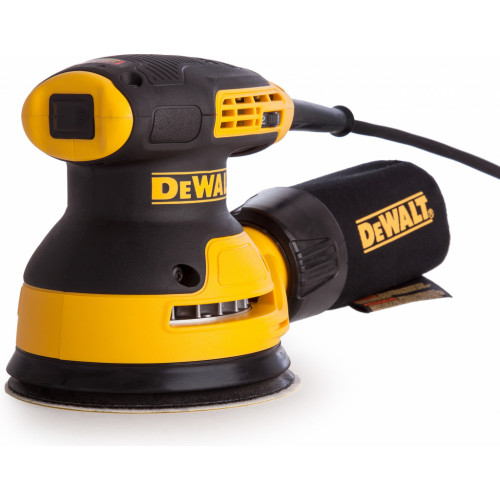 DWE6423 DeWALT elektrinis ekscentrinis šlifuoklis 280W