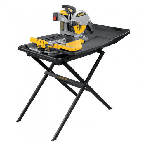 D24000S DeWALT 250 mm plytelių pjovimo staklės su stovu