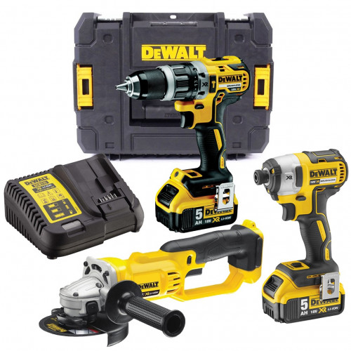 DCK383P2T DeWALT įrankių rinkinys (2x5.0 Ah)