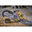 DCS579N DeWALT FLEXVOLT 54V diskinis pjūklas + DWE6423 šlifuoklis 280W + DWS5022 1.5 m kreipančioji liniuotė