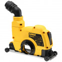 DWE46225 DeWALT 125 mm kampinio šlifuoklio apsauga betono pjovimui