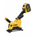 DWE46225 DeWALT 125 mm kampinio šlifuoklio apsauga betono pjovimui