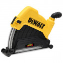 DWE46225 DeWALT 125 mm kampinio šlifuoklio apsauga betono pjovimui