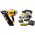 DCN692N DeWALT 2 greičių 18V viniakalė + DCF887P2 18V smūginis suktuvas