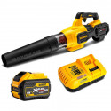 DCD996T2 DeWALT 54V akumuliatorinis suktuvas - gręžtuvas + DCM571N FLEXVOLT 54V žoliapjovė - trimeris