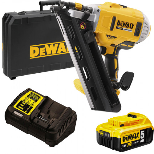 DCN692P1 DeWALT 18V 2 greičių viniakalė (1x5.0 Ah)