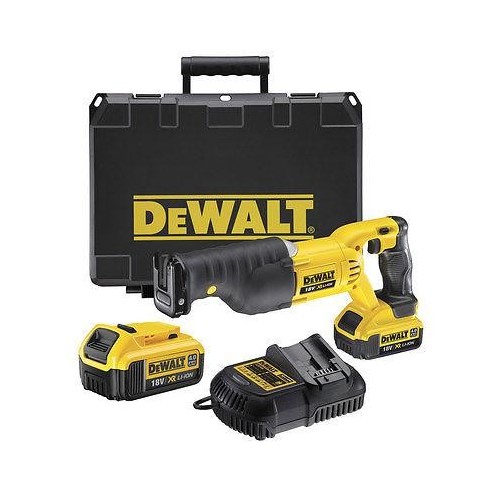 DCS380P2 DeWALT 18V tiesinis pjūklas (2x5.0 Ah)