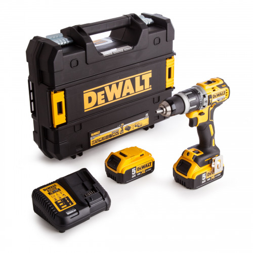 DCD796P2 DeWALT 18V suktuvas – smūginis gręžtuvas (2x5.0 Ah)