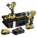 Veržliasukis + suktuvas gręžtuvas DeWALT DCK266P3 + Radijas DeWALT DWST1-75659