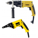 D21805 DeWALT smūginis gręžtuvas + DW269K DeWALT suktuvas