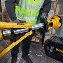 Akumuliatorinis suktuvas - gręžtuvas DeWALT DCD996T2 + prožektorius su trikoju stovu DeWALT DCL079