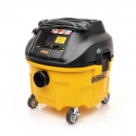 DWS727 DeWALT skersinio pjovimo staklės (250mm) + DWV901L siurblys sausam/šlapiam siurbimui + priedai