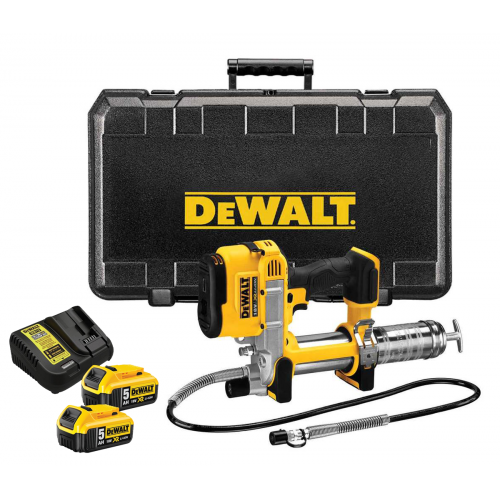 DCGG571P2 DeWALT 18V 5.0 Ah tepalo pistoletas