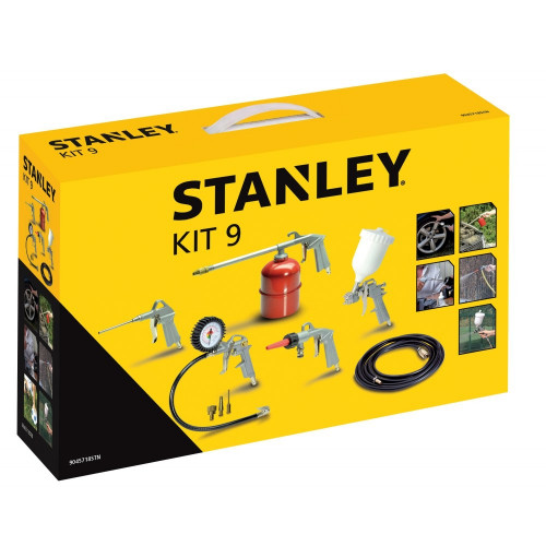 9045718STN Stanley KIT9 oro kompresoriaus priedų rinkinys