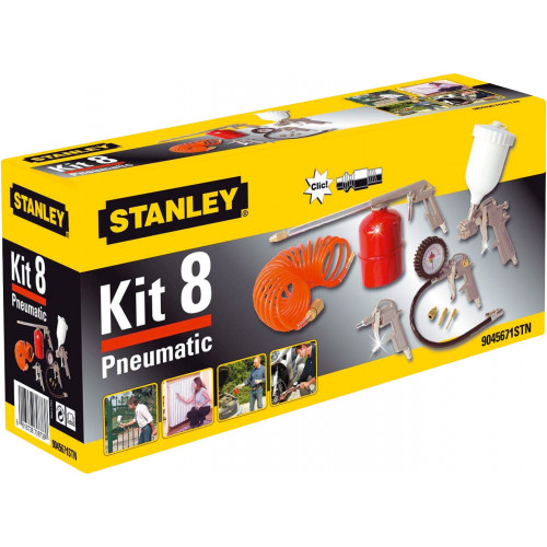 9045671STN Stanley KIT8 oro kompresoriaus priedų rinkinys