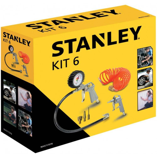 9045718STN Stanley KIT 9 oro kompresoriaus priedų rinkinys