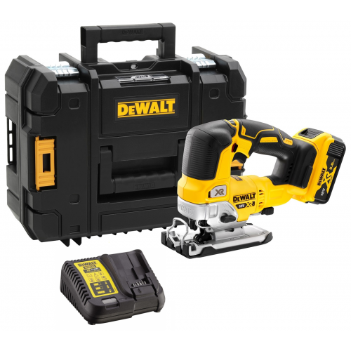 DCS334P2 DeWALT akumuliatorinis siaurapjūklis