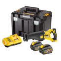 DCG414N DeWALT FLEXVOLT 54V kampinis šlifuoklis + DCS388N FLEXVOLT 54V tiesinis pjūklas