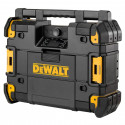 DCK266P2T DeWALT 18V XR smūginis suktuvas + suktuvas-gręžtuvas + DWST1-81078 TSTAK radijo imtuvas