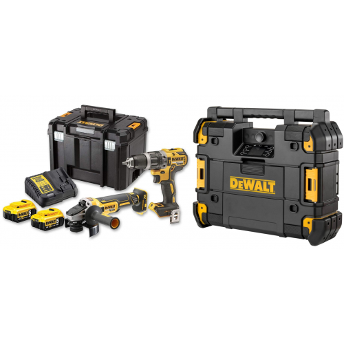 DCK2080P2T DeWALT smūginio gręžtuvo komplektas