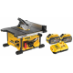 DCS7485X2 DeWALT FLEXVOLT 54V išilginio pjovimo staklės (2x9.0 Ah)