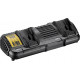 DCB132 DeWALT 10.8V, 12V, 14.4V, 18V, 54V Li-ion dvigubas kroviklis