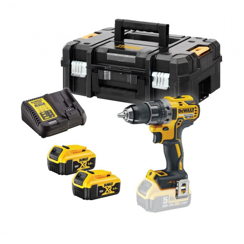 DCD791P2 DeWALT 18V suktuvas – gręžtuvas (2x5.0 Ah)