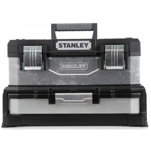 1-95-830 Stanley 20''plastikinė įrankių dėžė su stalčiumi