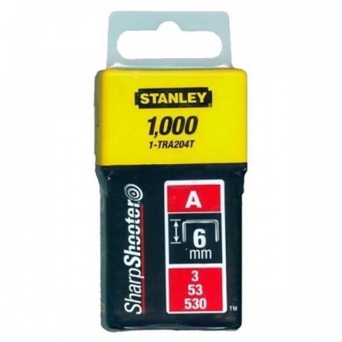 Stanley kabės 1000 vnt. 6 mm