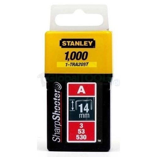 Stanley kabės 1000 vnt. 14 mm