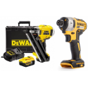 DCN692N DeWALT 2 greičių 18V viniakalė + DCF887P2 18V smūginis suktuvas